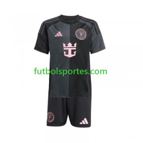 Camiseta Inter Miami Niño Segunda Equipación 2025